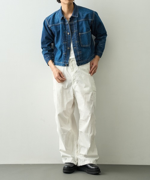 REMI RELIEF(レミレリーフ)の「【REMI RELIEF/レミレリーフ】12oz 大戦モデルJKT(デニムジャケット・メンズ・ブルー・M/L)」の5枚目の写真