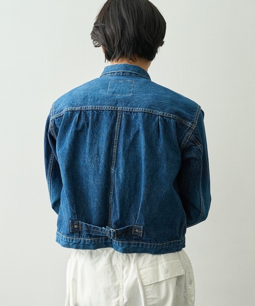 REMI RELIEF(レミレリーフ)の「【REMI RELIEF/レミレリーフ】12oz 大戦モデルJKT(デニムジャケット・メンズ・ブルー・M/L)」の4枚目の写真
