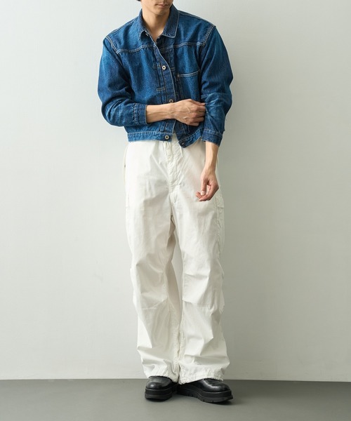 REMI RELIEF(レミレリーフ)の「【REMI RELIEF/レミレリーフ】12oz 大戦モデルJKT(デニムジャケット・メンズ・ブルー・M/L)」の6枚目の写真