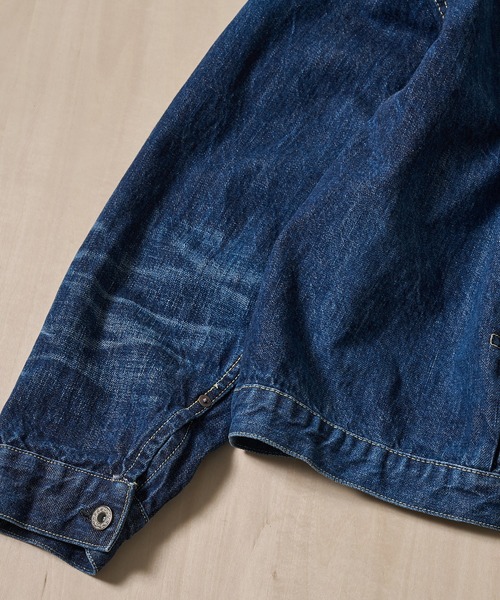 REMI RELIEF(レミレリーフ)の「【REMI RELIEF/レミレリーフ】12oz 大戦モデルJKT(デニムジャケット・メンズ・ブルー・M/L)」の9枚目の写真