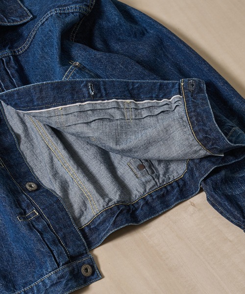 REMI RELIEF(レミレリーフ)の「【REMI RELIEF/レミレリーフ】12oz 大戦モデルJKT(デニムジャケット・メンズ・ブルー・M/L)」の10枚目の写真