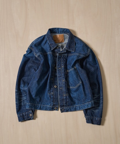 REMI RELIEF(レミレリーフ)の「【REMI RELIEF/レミレリーフ】12oz 大戦モデルJKT(デニムジャケット・メンズ・ブルー・M/L)」の7枚目の写真