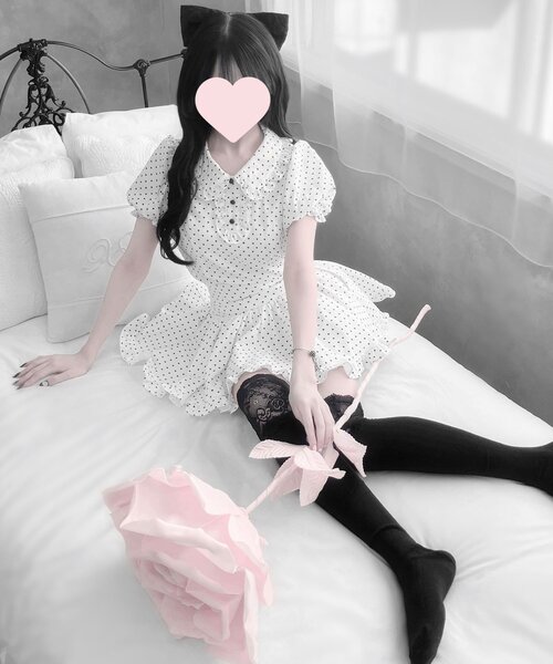 セール】【インフルエンサー企画】miko heart fluffy skirtpants