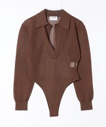 CLANE | SKIPPER KNIT BODYSUITS 10106-2183(Tシャツ/カットソー)