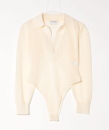 CLANE（クラネ）の「SKIPPER KNIT BODYSUITS 10106-2183（Tシャツ/カットソー）」