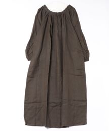 Bshop | WALANCE | natural dye linen balloon sleeve dress(ワンピース)