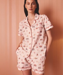 Cath Kidston（キャスキッドソン）の「ボタン パジャマ ショート Stanley in London（ルームウェア/パジャマ）」
