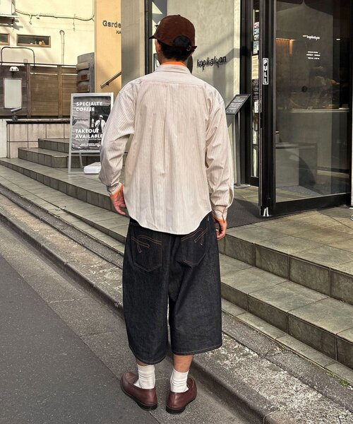 CIAOPANIC（チャオパニック）の「レイヤードダブルカラーシャツ（シャツ/ブラウス・レディース・グレー/サックスブルー/ベージュ・MEDIUM/LARGE）」の17枚目の写真