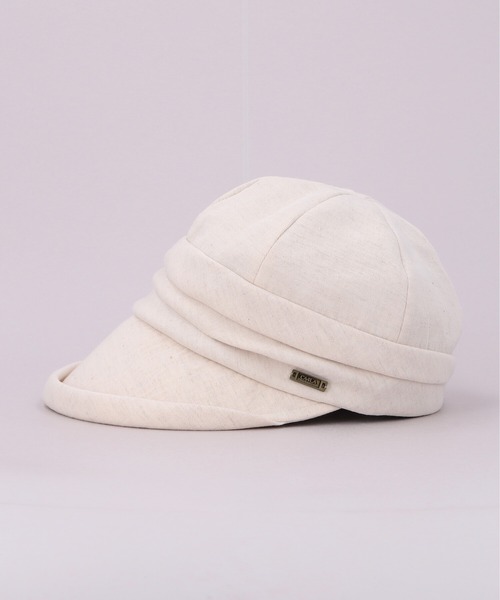 CA4LA（カシラ）の「DRAPE CAS（キャスケット・メンズ・ブラック/ナチュラル/グレー・ONESIZE）」の5枚目の写真