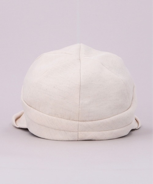 CA4LA（カシラ）の「DRAPE CAS（キャスケット・メンズ・ブラック/ナチュラル/グレー・ONESIZE）」の6枚目の写真