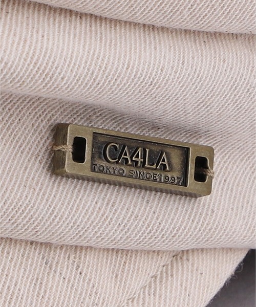 CA4LA（カシラ）の「DRAPE CAS（キャスケット・メンズ・ブラック/ナチュラル/グレー・ONESIZE）」の8枚目の写真