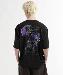 美品メゾンスペシャル MAISON SPECIAL ユニセックスアイテム》アブストラクトハンドプリントオーバーサイズ