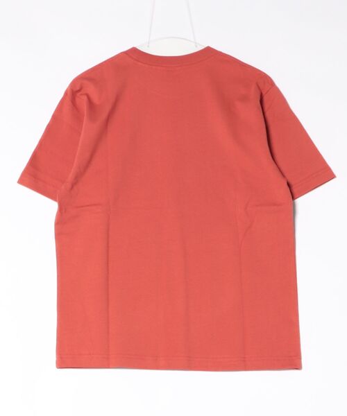 Lee(リー)の「Lee/リー LeeベーシックロゴTシャツ(Tシャツ/カットソー・メンズ・ネイビー/オレンジ/ホワイト・SMALL/MEDIUM/LARGE/X-LARGE)」の4枚目の写真