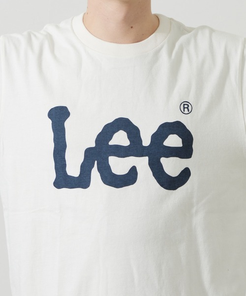 Lee(リー)の「Lee/リー LeeベーシックロゴTシャツ(Tシャツ/カットソー・メンズ・ネイビー/オレンジ/ホワイト・SMALL/MEDIUM/LARGE/X-LARGE)」の14枚目の写真