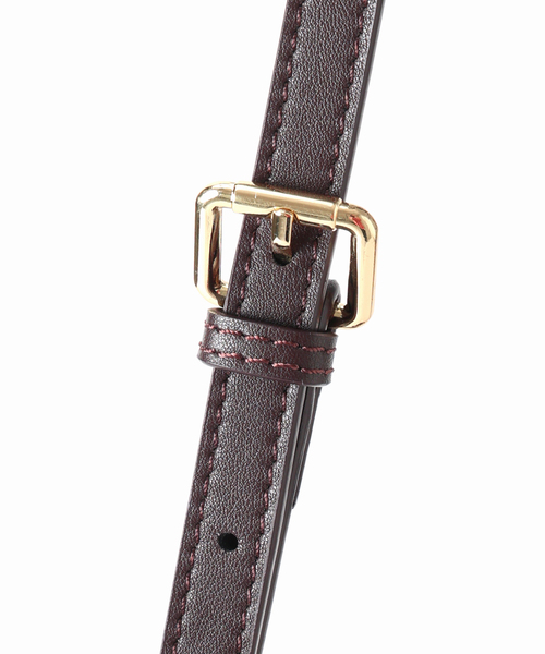 FRAMeWORK(フレームワーク)の「A POINT/アポワン 別注FENO チェーンbasketshoulder(かごバッグ・レディース・ブラウン/アイボリー・FREE)」の17枚目の写真