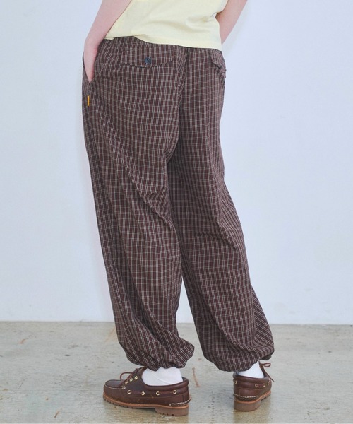 Zooodle(ズードル)の「Check easy pants - チェックイージーパンツ -(その他パンツ・メンズ・ブラウン/ネイビー・MEDIUM/LARGE)」の17枚目の写真