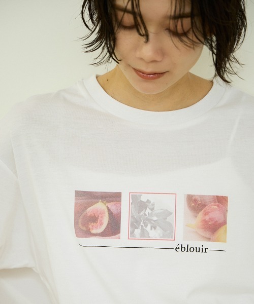 VICKY（ビッキー）の「接触冷感フルーツTシャツ（Tシャツ/カットソー・レディース・イエロー系その他/ピンク系その他/グリーン系その他・M）」の2枚目の写真
