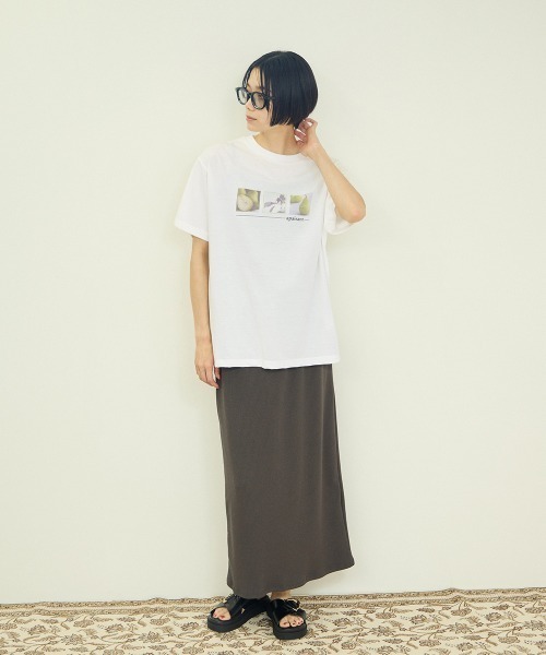 VICKY（ビッキー）の「接触冷感フルーツTシャツ（Tシャツ/カットソー・レディース・イエロー系その他/ピンク系その他/グリーン系その他・M）」の14枚目の写真