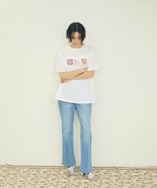VICKY（ビッキー）の「接触冷感フルーツTシャツ（Tシャツ/カットソー・レディース・イエロー系その他/ピンク系その他/グリーン系その他・M）」の18枚目の写真
