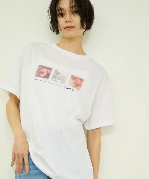 VICKY（ビッキー）の「接触冷感フルーツTシャツ（Tシャツ/カットソー・レディース・イエロー系その他/ピンク系その他/グリーン系その他・M）」の16枚目の写真