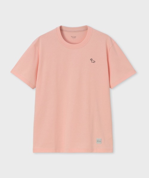 Dog Embroidery” Tシャツ【853362 7381S】（Tシャツ/カットソー
