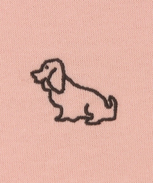 Paul Smith(ポールスミス)の「【ラウンジウェアー】“Dog Embroidery” Tシャツ【853362 7381S】(Tシャツ/カットソー・メンズ・ネイビー/ホワイト/ピンク・MEDIUM/LARGE)」の15枚目の写真