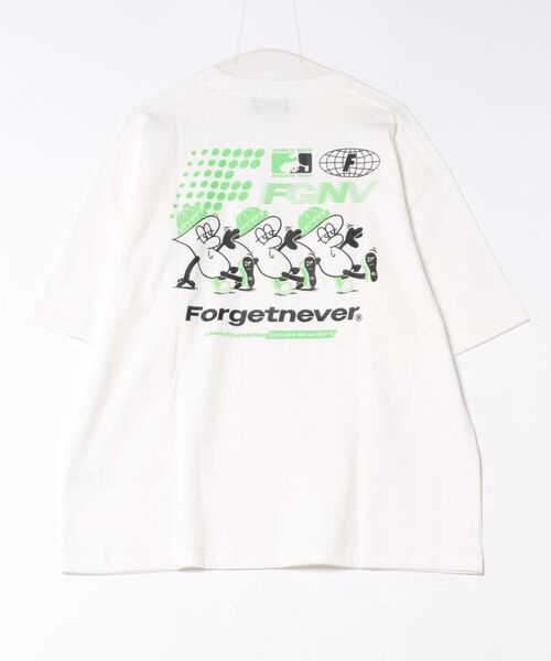 FORGET NEVER(フォーゲットネバー)の「【ムラサキスポーツ限定】FORGET NEVER/フォーゲットネバー コラボレーション 半袖 Tシャツ グラフィックTシャツ 263OO1ST944FN(Tシャツ/カットソー・メンズ・ホワイト/ブラック・M/XL/L)」の16枚目の写真