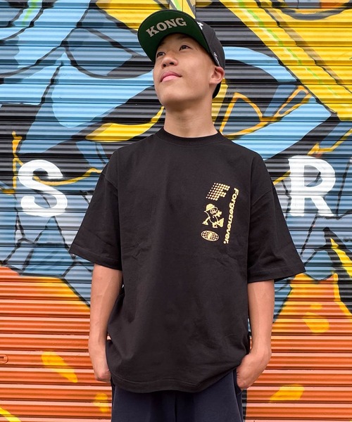 FORGET NEVER(フォーゲットネバー)の「【ムラサキスポーツ限定】FORGET NEVER/フォーゲットネバー コラボレーション 半袖 Tシャツ グラフィックTシャツ 263OO1ST944FN(Tシャツ/カットソー・メンズ・ホワイト/ブラック・M/XL/L)」の8枚目の写真