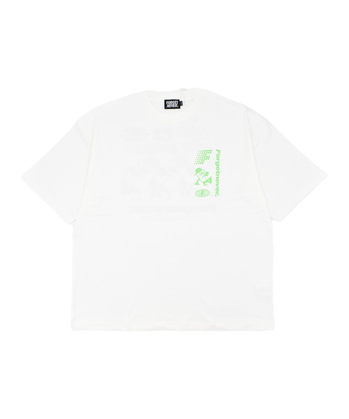 FORGET NEVER(フォーゲットネバー)の「【ムラサキスポーツ限定】FORGET NEVER/フォーゲットネバー コラボレーション 半袖 Tシャツ グラフィックTシャツ 263OO1ST944FN(Tシャツ/カットソー・メンズ・ホワイト/ブラック・M/XL/L)」の12枚目の写真