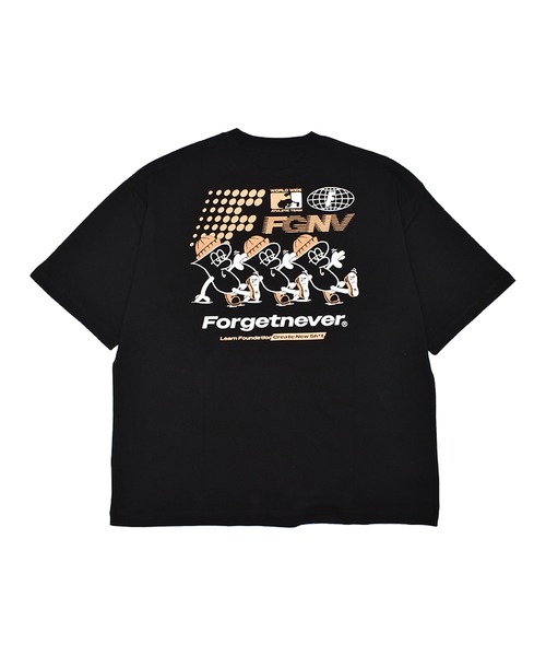 FORGET NEVER(フォーゲットネバー)の「【ムラサキスポーツ限定】FORGET NEVER/フォーゲットネバー コラボレーション 半袖 Tシャツ グラフィックTシャツ 263OO1ST944FN(Tシャツ/カットソー・メンズ・ホワイト/ブラック・M/XL/L)」の15枚目の写真
