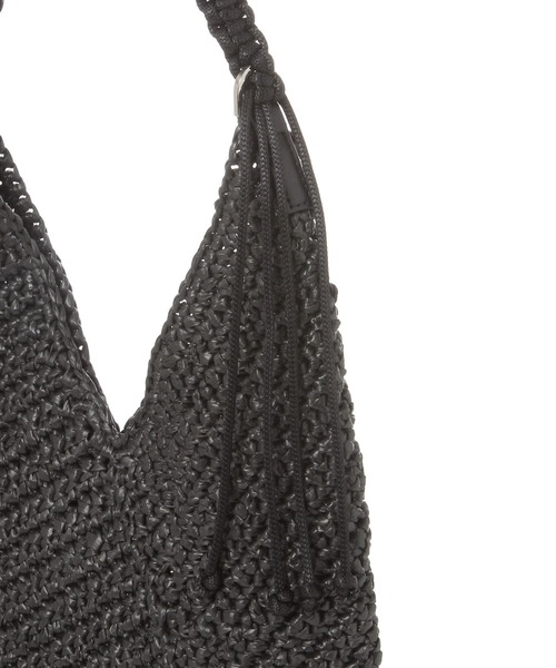A part by(アパートバイ)の「【セレクト】LE VERNIS_crochet bag(トートバッグ・レディース・ブラウン/ブラック・FREE)」の8枚目の写真