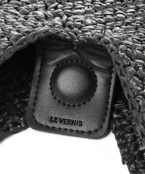 A part by(アパートバイ)の「【セレクト】LE VERNIS_crochet bag(トートバッグ・レディース・ブラウン/ブラック・FREE)」の10枚目の写真