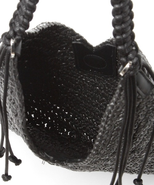 A part by(アパートバイ)の「【セレクト】LE VERNIS_crochet bag(トートバッグ・レディース・ブラウン/ブラック・FREE)」の11枚目の写真