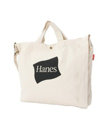 【Hanes/ヘインズ】メンズ フラッグプリントトートショルダーバッグ゙