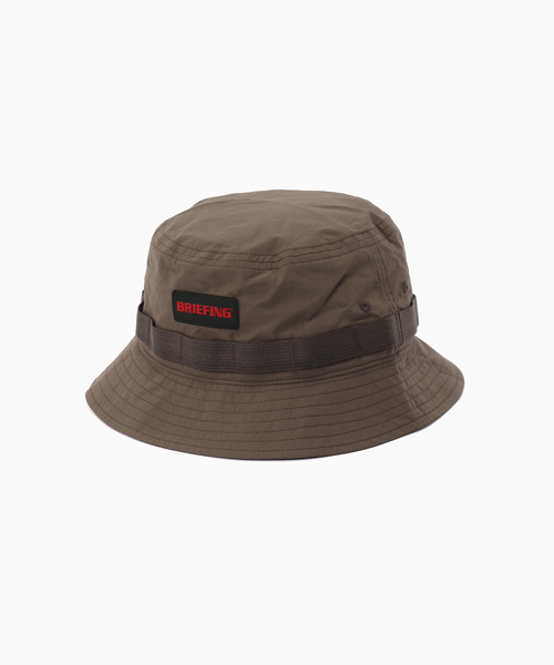 BRIEFING(ブリーフィング)の「BRIEFING / ブリーフィング RIPSTOP BOONIE HAT(ハット・メンズ・ブラウン/ブラック・FREE)」の2枚目の写真