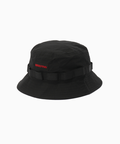 未使用保管品❗️BRIEFING ブリーフィング ハット 黒 BRIEFING / ブリーフィング RIPSTOP BOONIE HAT（ハット）｜BRIEFING