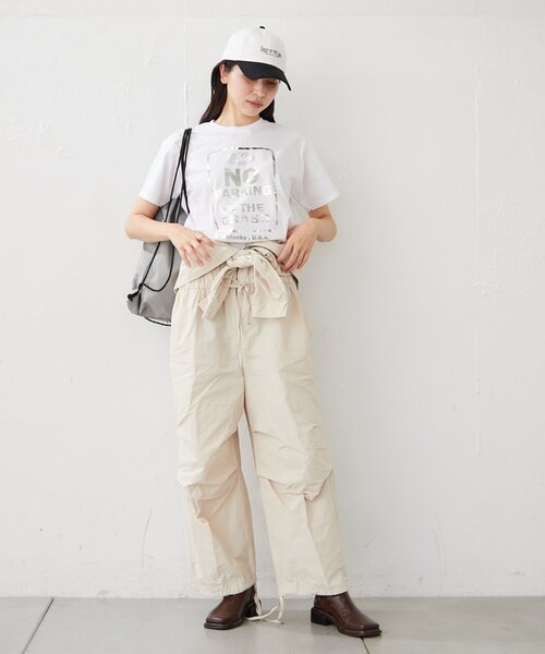 BIRTHDAY BAR(バースデイバー)の「【FRUIT OF THE LOOM】別注パーキングTシャツ(Tシャツ/カットソー・レディース・ホワイト・MEDIUM/X-LARGE)」の3枚目の写真