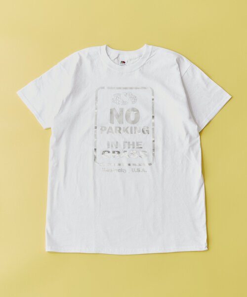 BIRTHDAY BAR(バースデイバー)の「【FRUIT OF THE LOOM】別注パーキングTシャツ(Tシャツ/カットソー・レディース・ホワイト・MEDIUM/X-LARGE)」の10枚目の写真