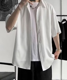 Smooth Touch Oversized Shirt スムースタッチオーバーサイズシャツ