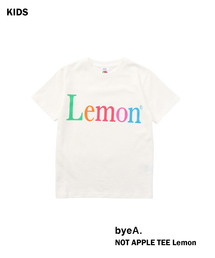 byeA.（バイエー）の「【byeA. / バイエー】 NOT APPLE TEE （LEMON）kids（Tシャツ/カットソー）」