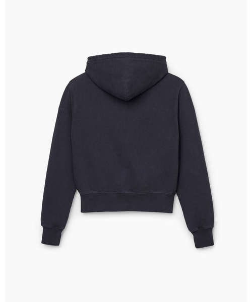 MARC JACOBS(マークジェイコブス)の「【NEW】POP J MARC CROPPED ZIP-UP/ポップ Jマーク クロップド ジップアップ(パーカー・レディース・ブラック×ゴールド・M/S/XS)」の6枚目の写真