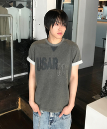 KICHUL（キチョル）の「Faded Army T-shirt (Washed Khaki)（Tシャツ/カットソー）」