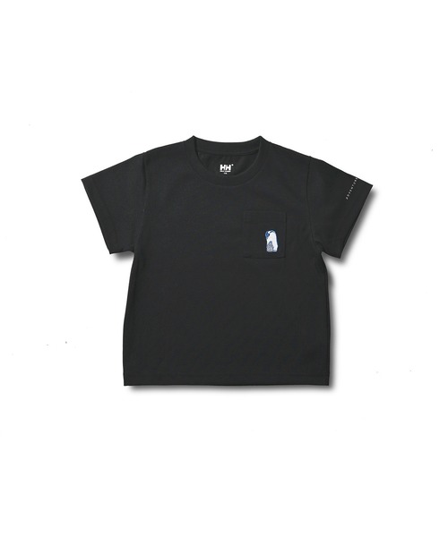HELLY HANSEN(ヘリーハンセン)の「【HELLY HANSEN】HELLY HANSEN Penguin キッズTシャツ(Tシャツ/カットソー・キッズ・ホワイト/グレー系その他/ブラック・130/150/110)」の5枚目の写真