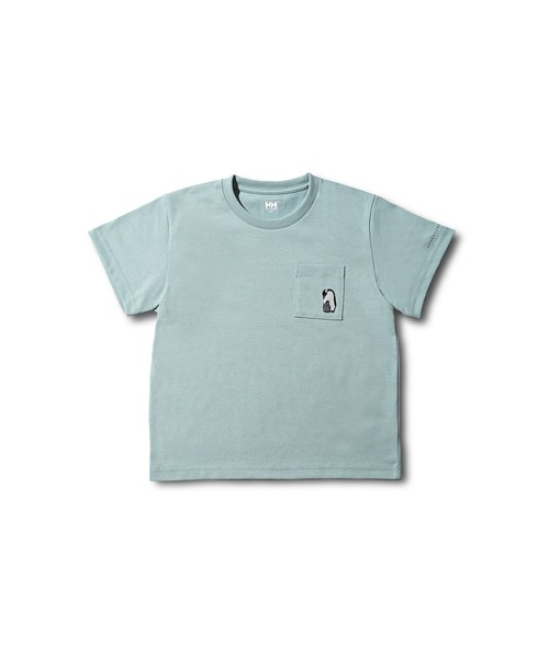 HELLY HANSEN(ヘリーハンセン)の「【HELLY HANSEN】HELLY HANSEN Penguin キッズTシャツ(Tシャツ/カットソー・キッズ・ホワイト/グレー系その他/ブラック・130/150/110)」の6枚目の写真
