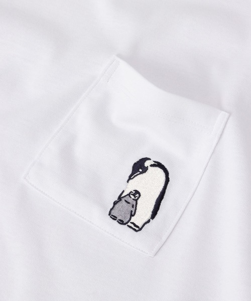 HELLY HANSEN(ヘリーハンセン)の「【HELLY HANSEN】HELLY HANSEN Penguin キッズTシャツ(Tシャツ/カットソー・キッズ・ホワイト/グレー系その他/ブラック・130/150/110)」の8枚目の写真