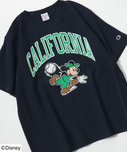 Champion(チャンピオン)の「Champion REVERSE WEAVE <ミッキーマウス> スポーツデザインプリントTシャツ(Tシャツ/カットソー・メンズ・ホワイト系その他/ネイビー/ホワイト/グレー系その他/グレー系その他2/ブラック・L/M/S)」の6枚目の写真