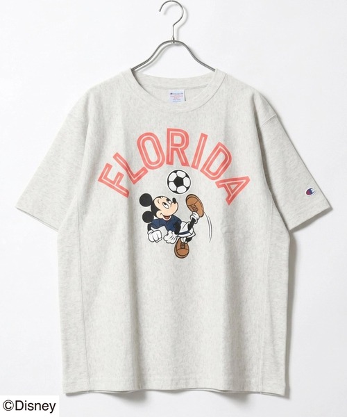 Champion(チャンピオン)の「Champion REVERSE WEAVE <ミッキーマウス> スポーツデザインプリントTシャツ(Tシャツ/カットソー・メンズ・ホワイト系その他/ネイビー/ホワイト/グレー系その他/グレー系その他2/ブラック・L/M/S)」の16枚目の写真
