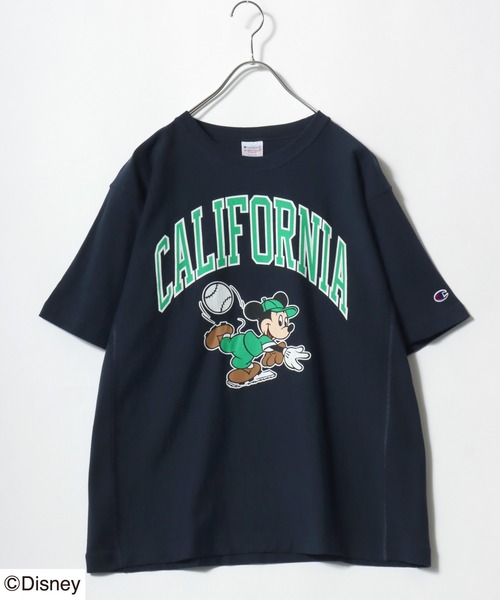 Champion(チャンピオン)の「Champion REVERSE WEAVE <ミッキーマウス> スポーツデザインプリントTシャツ(Tシャツ/カットソー・メンズ・ホワイト系その他/ネイビー/ホワイト/グレー系その他/グレー系その他2/ブラック・L/M/S)」の18枚目の写真