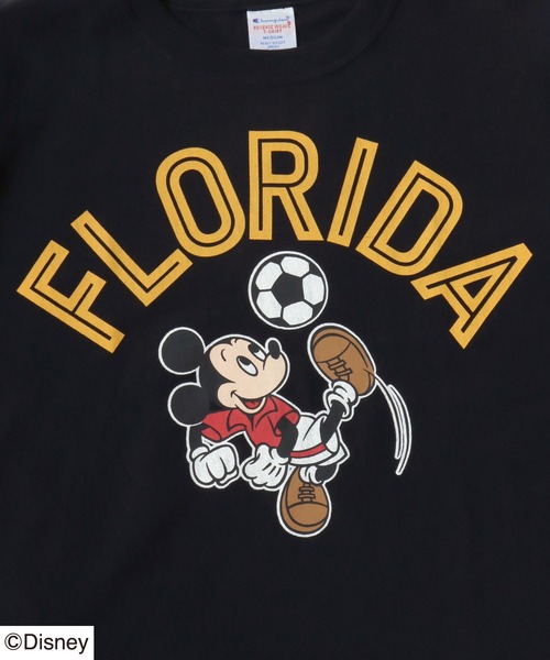 Champion(チャンピオン)の「Champion REVERSE WEAVE <ミッキーマウス> スポーツデザインプリントTシャツ(Tシャツ/カットソー・メンズ・ホワイト系その他/ネイビー/ホワイト/グレー系その他/グレー系その他2/ブラック・L/M/S)」の15枚目の写真