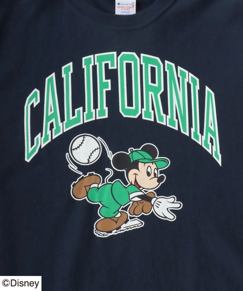 Champion(チャンピオン)の「Champion REVERSE WEAVE <ミッキーマウス> スポーツデザインプリントTシャツ(Tシャツ/カットソー・メンズ・ホワイト系その他/ネイビー/ホワイト/グレー系その他/グレー系その他2/ブラック・L/M/S)」の20枚目の写真